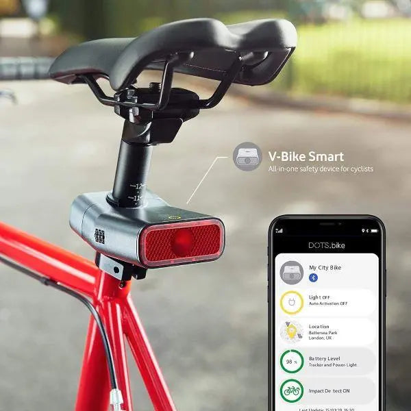 Vodafone V Bike Smart Bicycle Brake And Rear Smart Light (New) Connect Lab