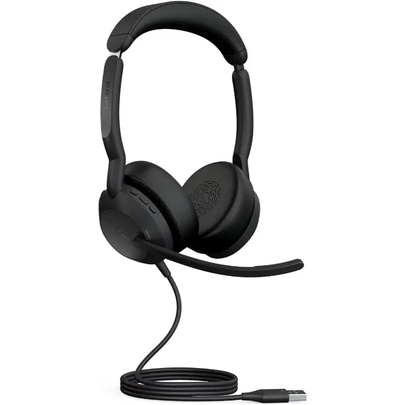 Jabra Evolve2 50 Wired Stereo Headset – Noise-Cancelling Microphones, Comfortable & Professional - New Jabra
