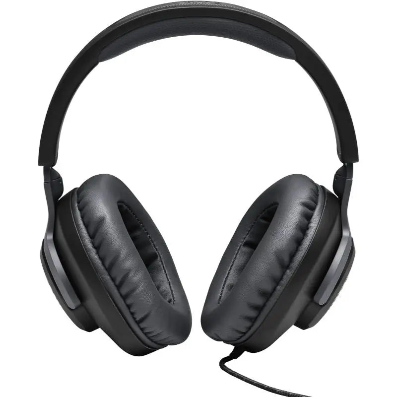 JBL Quantum 100 Gaming Headset – Wired Over-Ear Headphones with Flip-Up Mic – Black - New JBL
