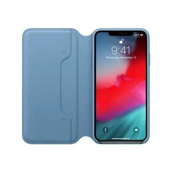 Apple iPhone XS Max Leather Folio Case (Official) (New) Apple