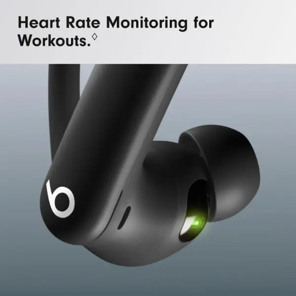 Beats Powerbeats Pro 2 Wireless Bluetooth Earbuds – Noise Cancelling, Up to 45 Hours Battery & Wireless Charging Case - Jet Black - Refurbished Beats