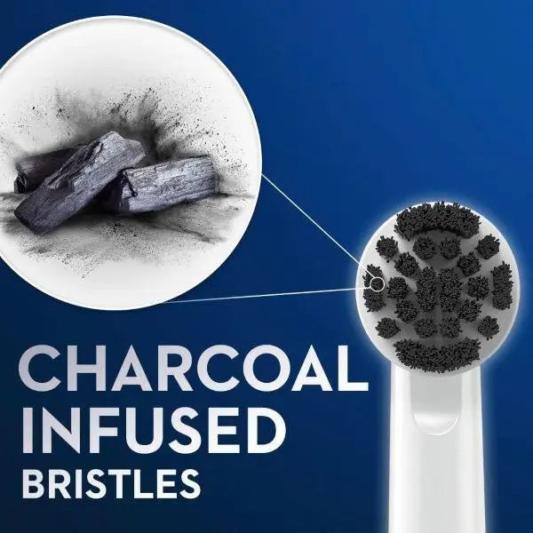 Oral-B Charcoal Electric Toothbrush Replacment Brush Heads Refill x5 (New) Oral-B