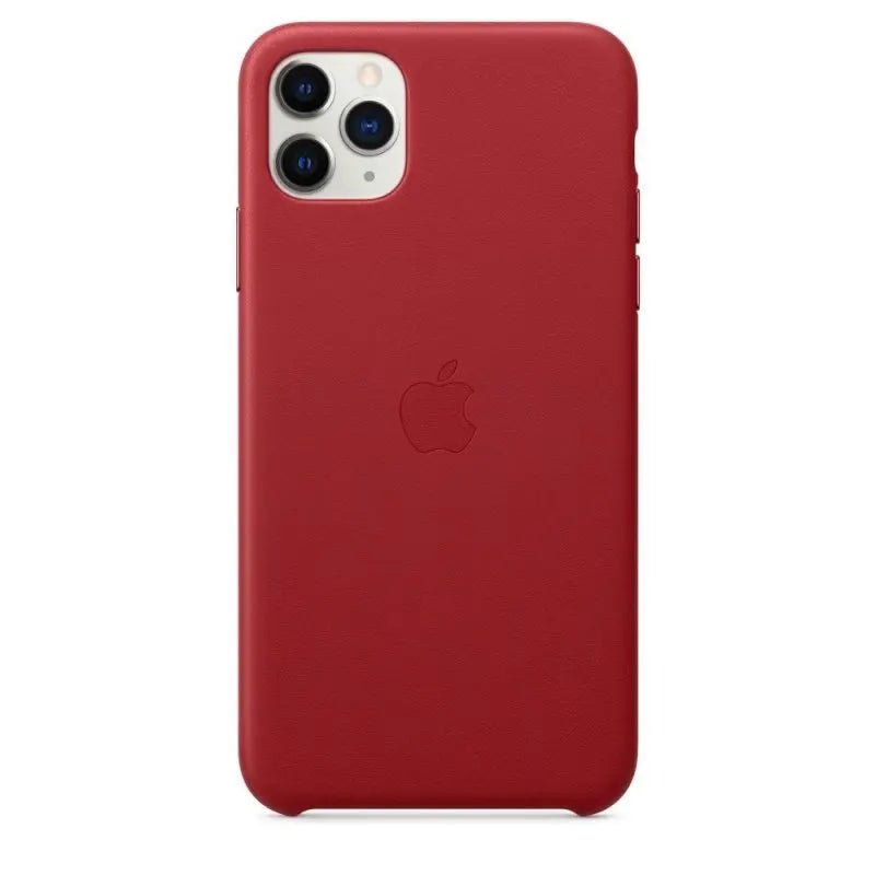Apple iPhone 11 Pro Max Leather Back Phone Case (Official) (New)