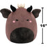 Squishmallows Original 16" Ambergris Burgundy Goblin King Plush Toy Collectible - New Squishmallows