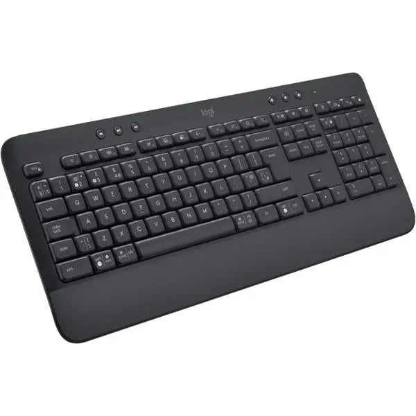 Logitech Signature K650 Wireless Bluetooth Keyboard UK QWERTY Grey Logitech