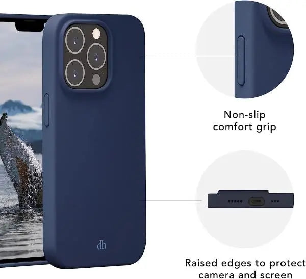 dbramante1928 Greenland Slim Apple iPhone 13 Pro MaxBack Case - Blue (New) dbramante