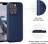 dbramante1928 Greenland Slim Apple iPhone 13 Pro MaxBack Case - Blue (New) dbramante