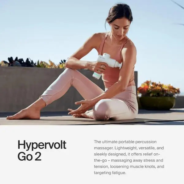 Hyperice Hypervolt Go 2 Handheld Portable Percussion Massage Gun  - New Hyperice