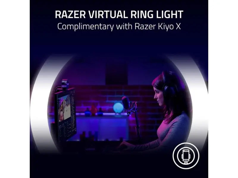 Razer Kiyo X Full HD Streaming Webcam Razer