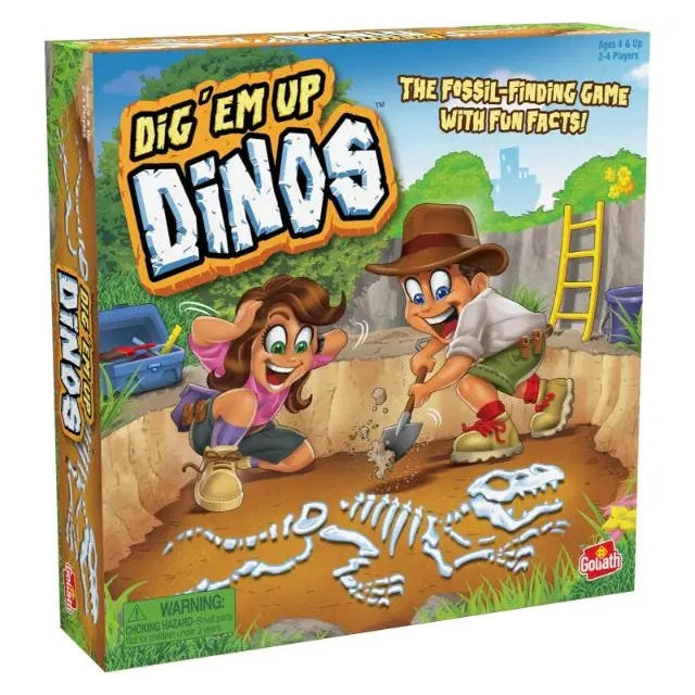 Dig 'Em Up Dinos: The Fossil Finding Game Goliath Games