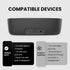 Avantree Ensemble Wireless TV On-Ear Headphone Set Black  - New Avantree