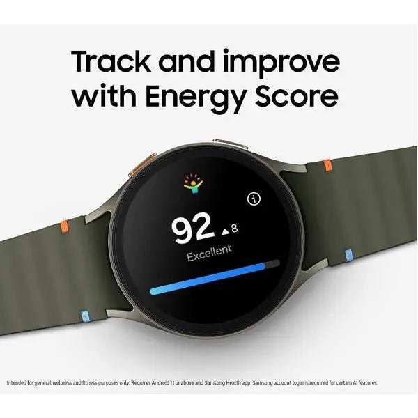 Samsung Galaxy Watch 7 With AI 44mm Bluetooth Smartwatch Health Tracker - Green - Refurbished Samsung