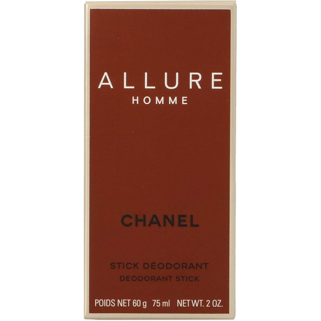 Chanel Allure Homme Deodorant Stick for Men 75ml - Long-Lasting Fragrance Deo - Damaged Box