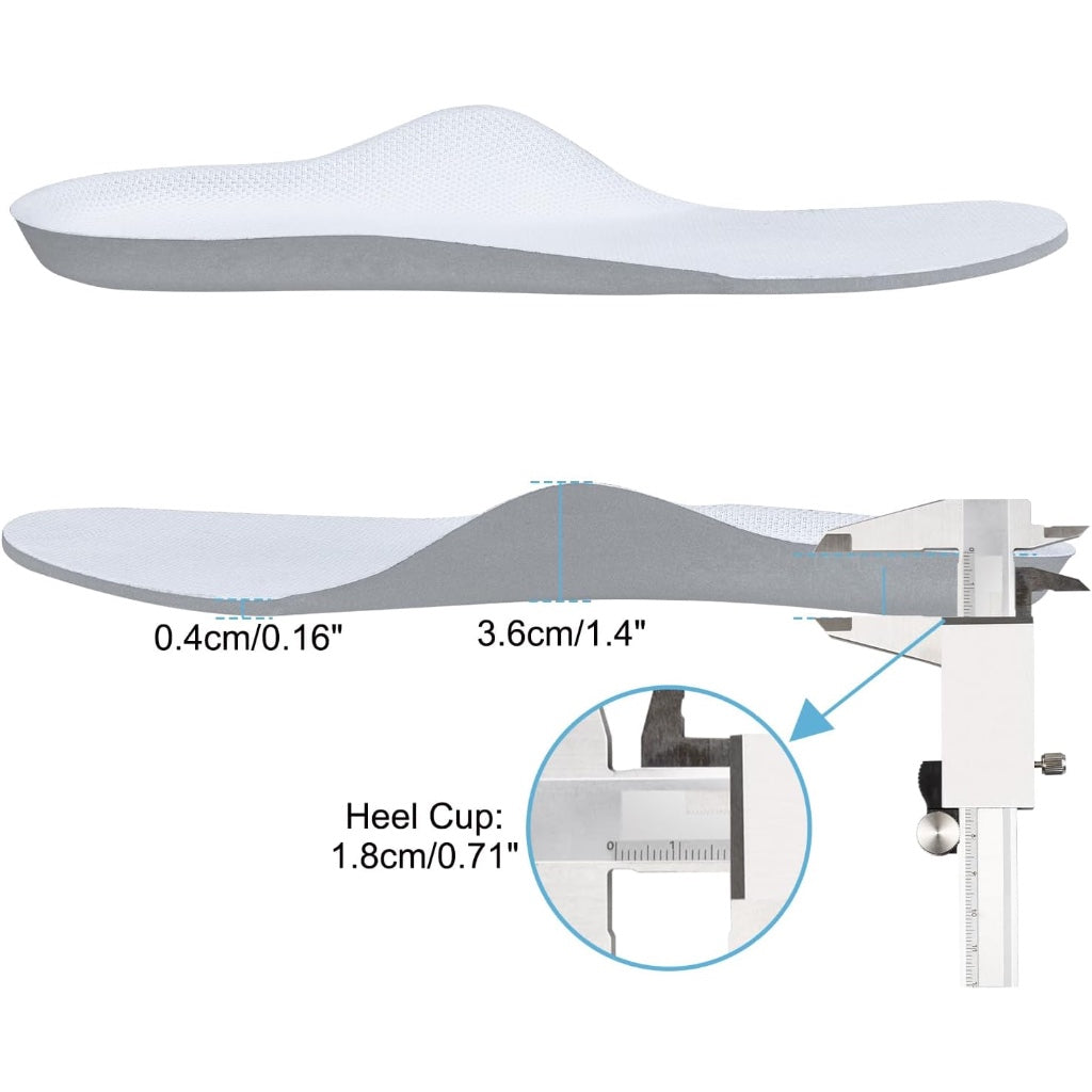 Endoto Insoles for Air Force 1 - Replacement Inserts - EU43 UK8.5 US M9.5/W11 - Damaged Box