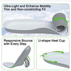 Endoto Insoles for Air Force 1 - Replacement Inserts - EU43 UK8.5 US M9.5/W11 - Damaged Box