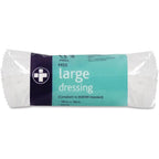 Reliance Medical Large HSE Dressing Bandage - Sterile, 18x18cm, First Aid Kit Refill, 10 Pack - New