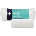 Reliance Medical Large HSE Dressing Bandage - Sterile, 18x18cm, First Aid Kit Refill, 10 Pack - New