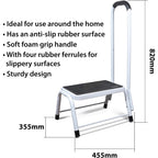 Aidapt Step Stool Platform Support with Soft Grip Handrail and Anti Slip Surface and Rubber Feet Aid - New