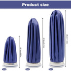 Ice Bag for Injuries Reusable - Hot Cold Pack with Elastic Support Wrap - Dark Blue 3 Sizes (6"/9"/11") - 3 Pcs Set for Pain Relief - Like New