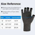 Donfri Arthritis Compression Gloves - Hand Support for Typing - 2 Pairs - Large - New