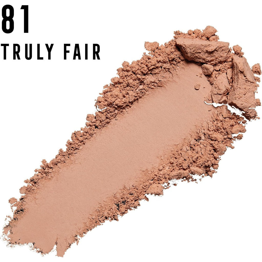 Max Factor Crème Puff Pressed Powder, 81 Truly Fair, 14g - New