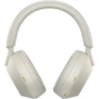 Sony WH-1000XM5 Wireless Over-Ear Headphones, Premium Active Noise Cancelling with personalized Spatial Audio, Up to 30hr Battery Life, Bluetooth Headphones, Silver - New