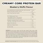 MaxiNutrition Creamy Core Bar Mix Box Variety pack (12 Bar x 45 g) 2 X 6 Flavours of bars, over 14g Protein per bar, Each with 195 calories or lower, No Added Sugar, No Artificial Flavours - Damaged Box - BBE 08/2026