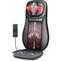 Snailax Back Massager with Heat, Deep Tissue Kneading Full Body Massage Chair, Upgraded Electric Massager for Back and Neck, Office, Home Use, Gifts for Man, Wemen - New