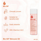 Bio-Oil Skincare Oil 200ml - Stretch Mark & Scar Treatment - Firming Body Oil with Vitamin E & A - Moisturiser Lotion - Damaged Box