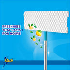 Flash Speedmop Wet Mop Floor Cleaner Refill Wipes - Lemon Scented Pads - 48 Count (2x24) for Speed Mop System - Damaged Box