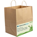 NationwidePaper 50 Extra Large Brown Paper Bags - Twisted Handles - 30x14x40cm Gift Party Sweet Bags - Damaged Box