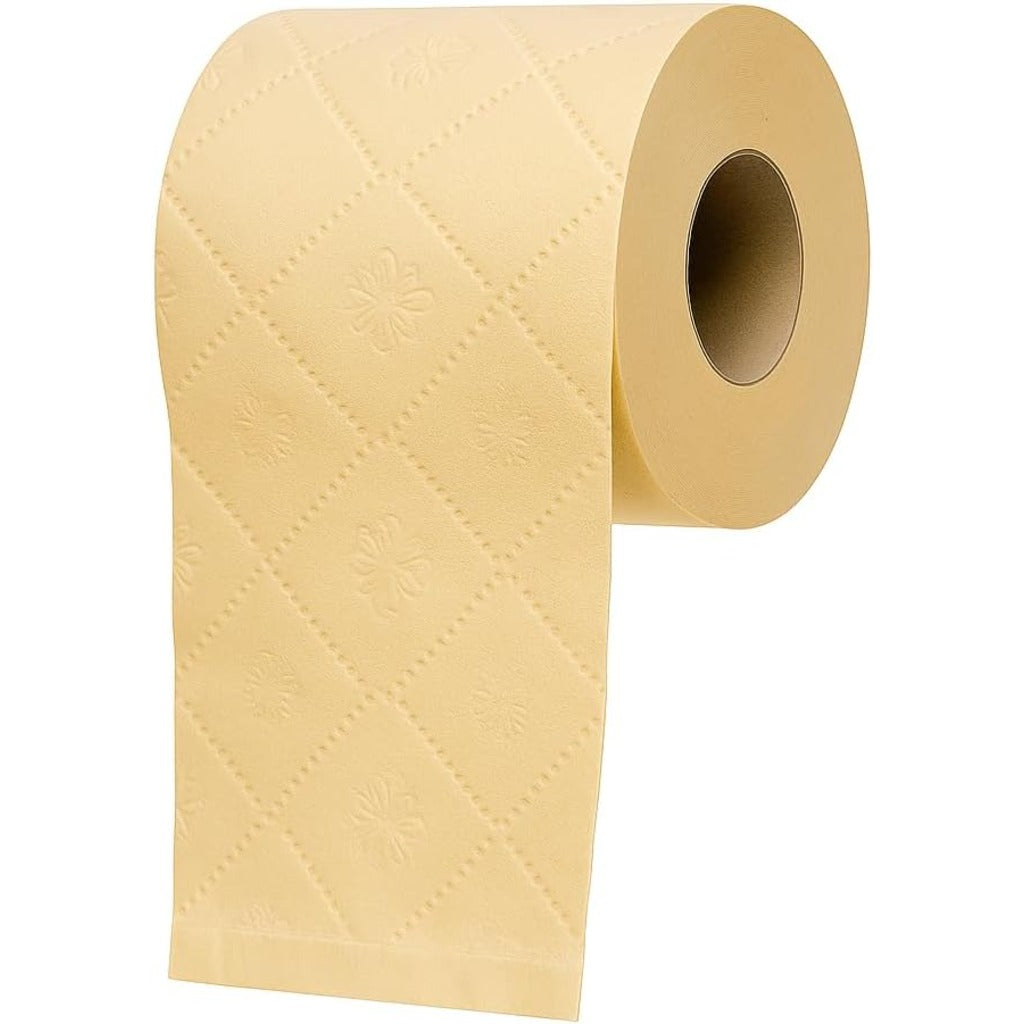 Pure Boo Unbleached Bamboo Toilet Paper 24 Pack - 3-Ply 200 Sheets Eco-Friendly Soft Strong - Damaged Box
