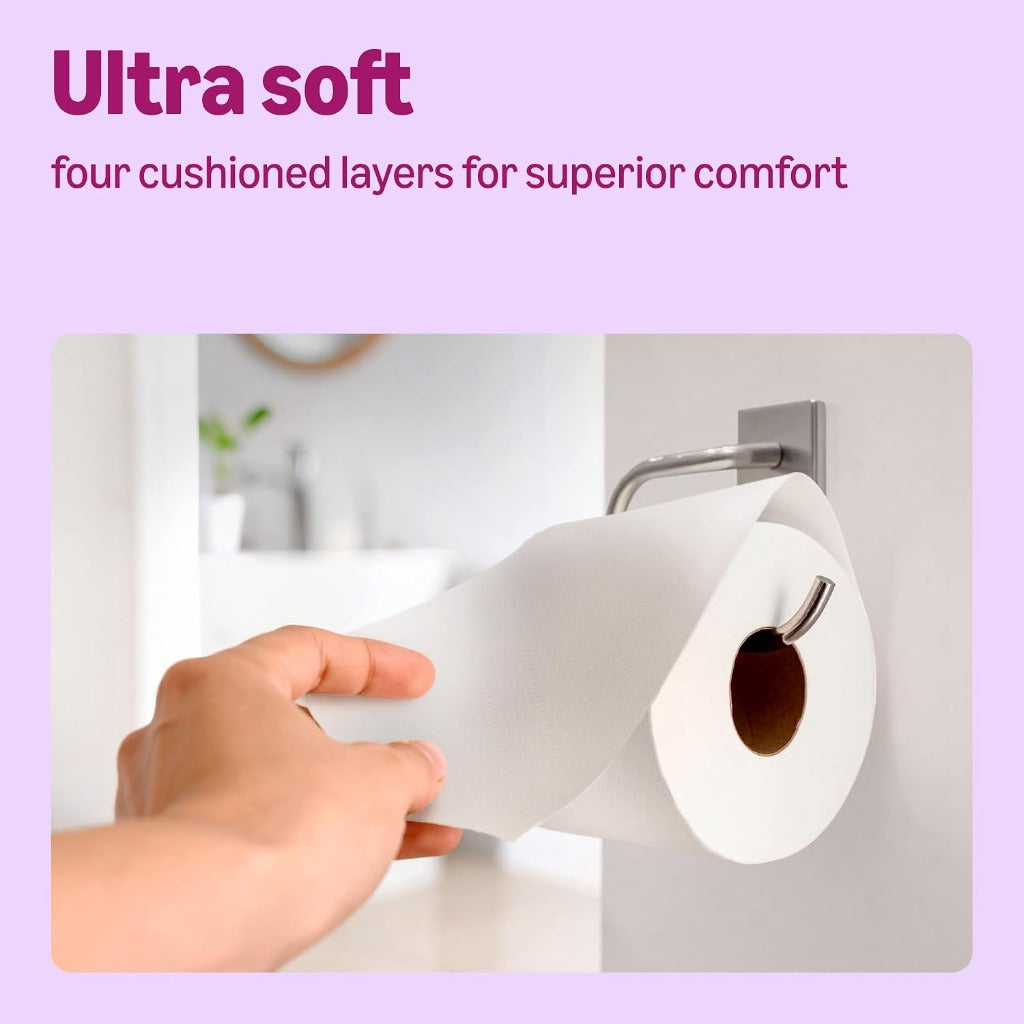 by Amazon Ultra Soft Toilet Tissue - 4-Ply - 48 Rolls (4x12) - 160 Sheets - FSC Certified Toilet Paper - Damaged Box