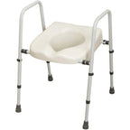 NRS Healthcare N36974 Mowbray Toilet Seat and Frame Lite - Width Adjustable - Ready Assembled - Very Good