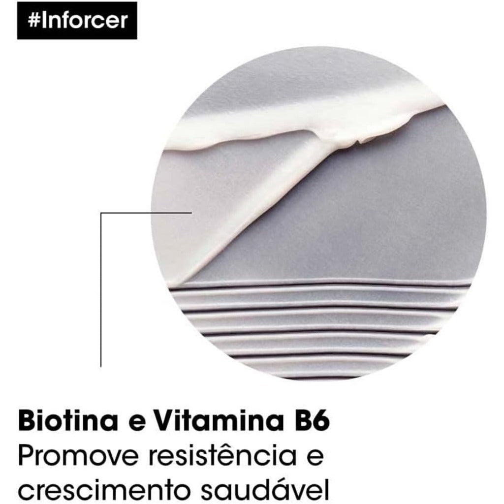 L'Oreal Serie Expert Inforcer Conditioner 750ml - Hair Strengthening Vitamin B6 Biotin Treatment - New