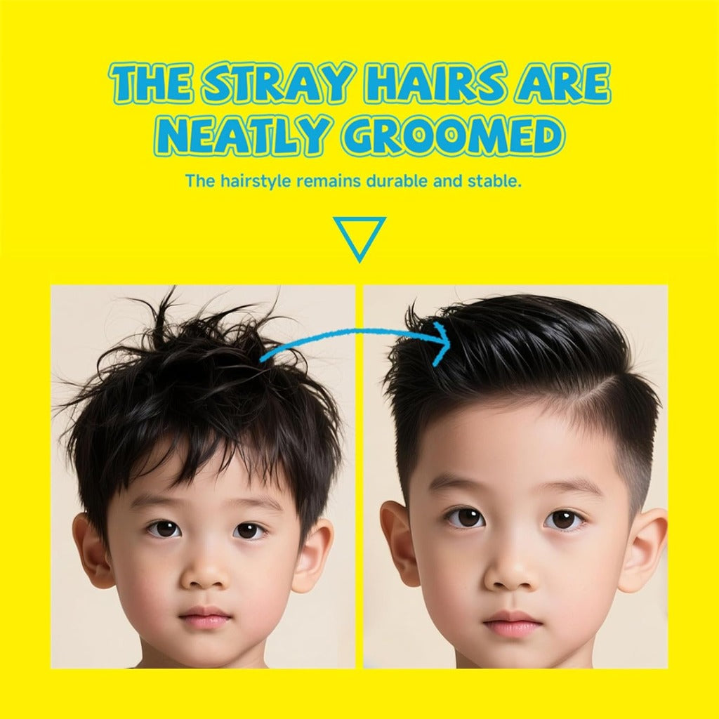 Kids Hair Gel - Styling Gel for Toddlers - Medium Strong Hold, Non-Sticky, Easy Wash Out - 125ml - New