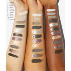 BEAUTY BAY Smoky 16 Colour Eyeshadow Palette - White Grey Navy Silver Black - Matte Shimmer Finishes - 16 x 1.4g - Damaged Box