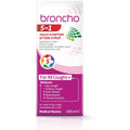 Broncho 5-in-1 Cough Syrup 200ml - Multi-Symptom Relief Dry Chesty Cough Sore Throat Sugar Alcohol Free - Damaged Box - BBE 05/2028