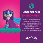 Vamoosh 6-in-1 Washing Machine Cleaner - Pink Grapefruit Scent - Hair Odour Limescale Removal - Antibacterial Deep Clean - 2 Sachets - Damaged Box