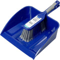 Addis Outdoor Dustpan & Brush Set - Heavy Duty Yard Sweeper - Stiff Bristle Brush, Large Dustpan for Patio, Garden, Driveway Cleaning - New