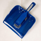 Addis Outdoor Dustpan & Brush Set - Heavy Duty Yard Sweeper - Stiff Bristle Brush, Large Dustpan for Patio, Garden, Driveway Cleaning - New