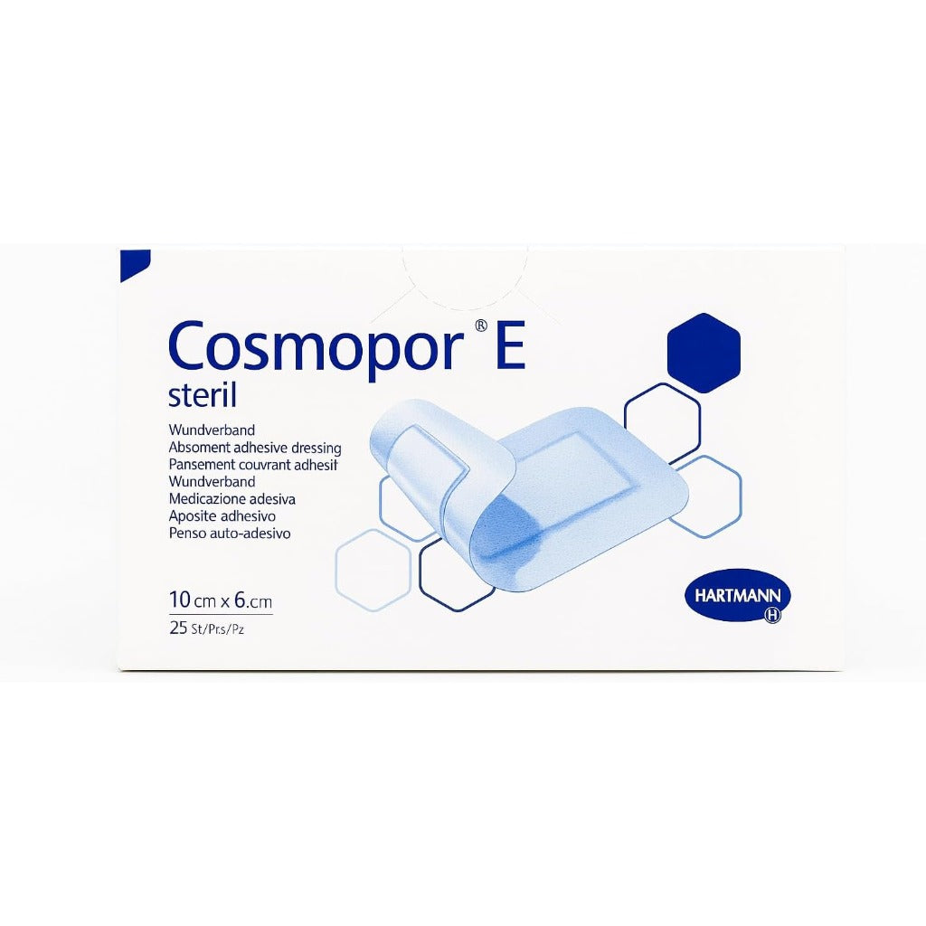 Hartmann Cosmopor E Sterile Wound Dressings - Adhesive Dressing 10cm x 6cm - Damaged Box