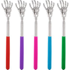 KUUQA 5 Pack Telescopic Back Scratcher, Portable Handheld Massage Stick Extendable Back Massager Tool (Color Random) - Very Good