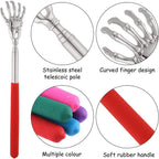 KUUQA 5 Pack Telescopic Back Scratcher, Portable Handheld Massage Stick Extendable Back Massager Tool (Color Random) - Very Good
