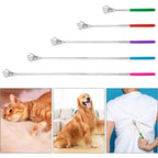 KUUQA 5 Pack Telescopic Back Scratcher, Portable Handheld Massage Stick Extendable Back Massager Tool (Color Random) - Very Good