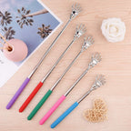 KUUQA 5 Pack Telescopic Back Scratcher, Portable Handheld Massage Stick Extendable Back Massager Tool (Color Random) - Very Good
