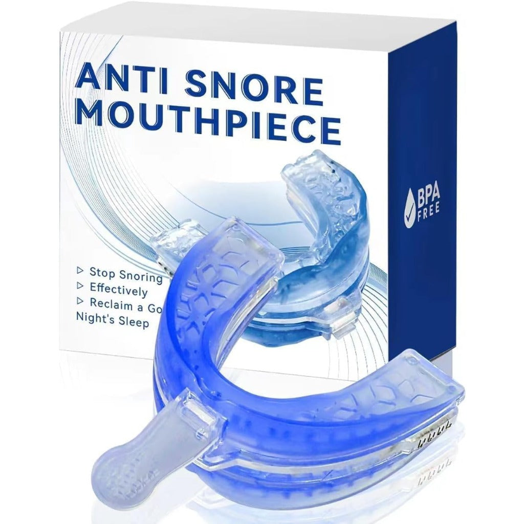 Anti Snoring Mouth Guard - Adjustable Sleep Apnea Snore Stopper Mouthpiece Device for Sleeping - Damaged Box