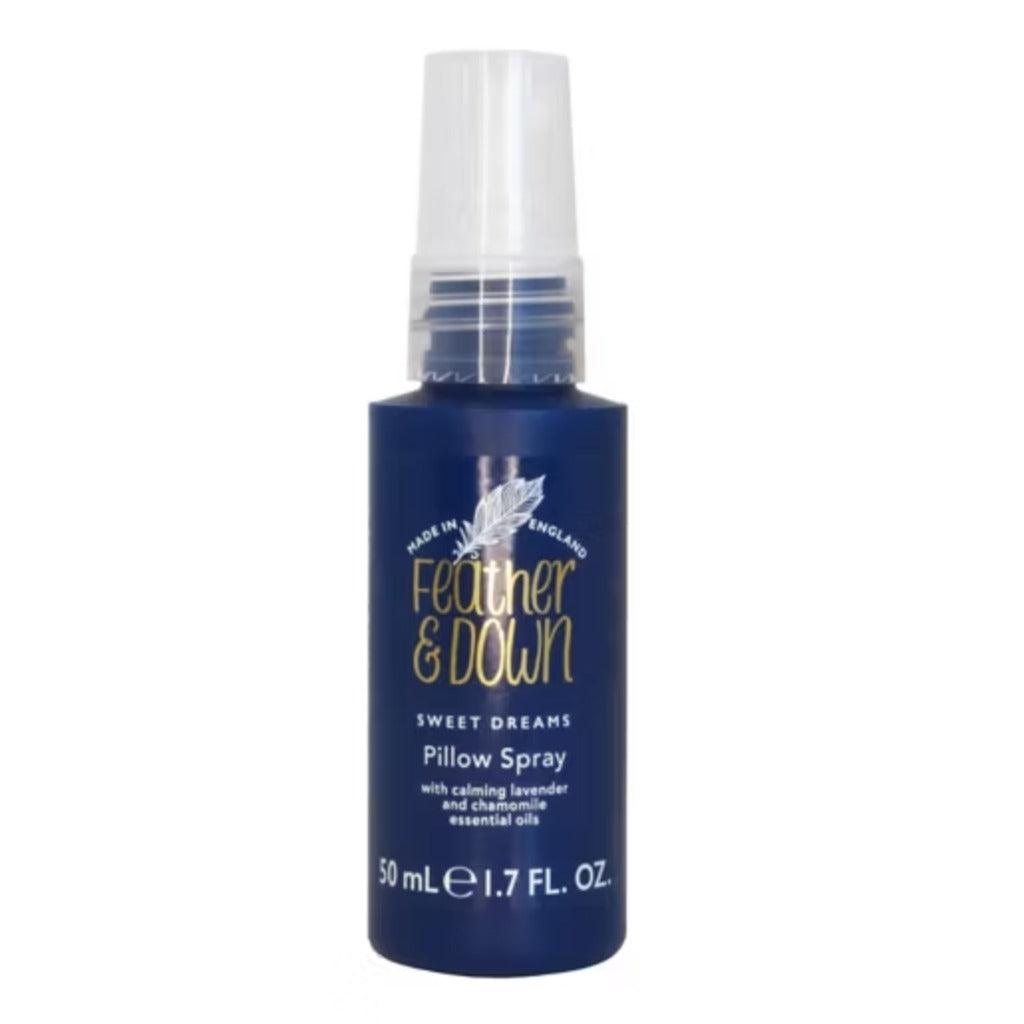 Feather & Down Pillow Spray - Sleep Aid Mist - Lavender & Chamomile Scent - 50ml - New