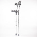 NRS Double Adjustable Crutches - Regular Height - Comfy Handle - Pair - Mobility Aid Walking Support - Good