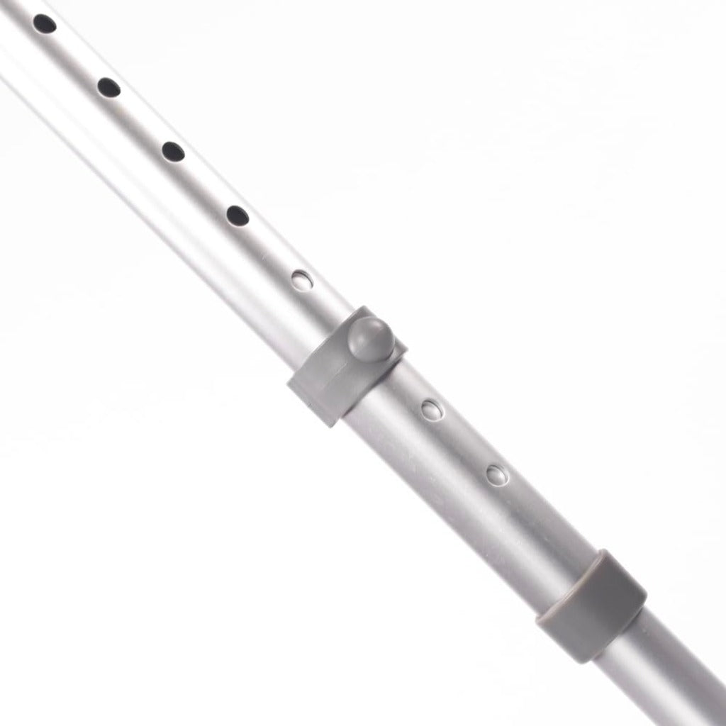 NRS Double Adjustable Crutches - Regular Height - Comfy Handle - Pair - Mobility Aid Walking Support - Good